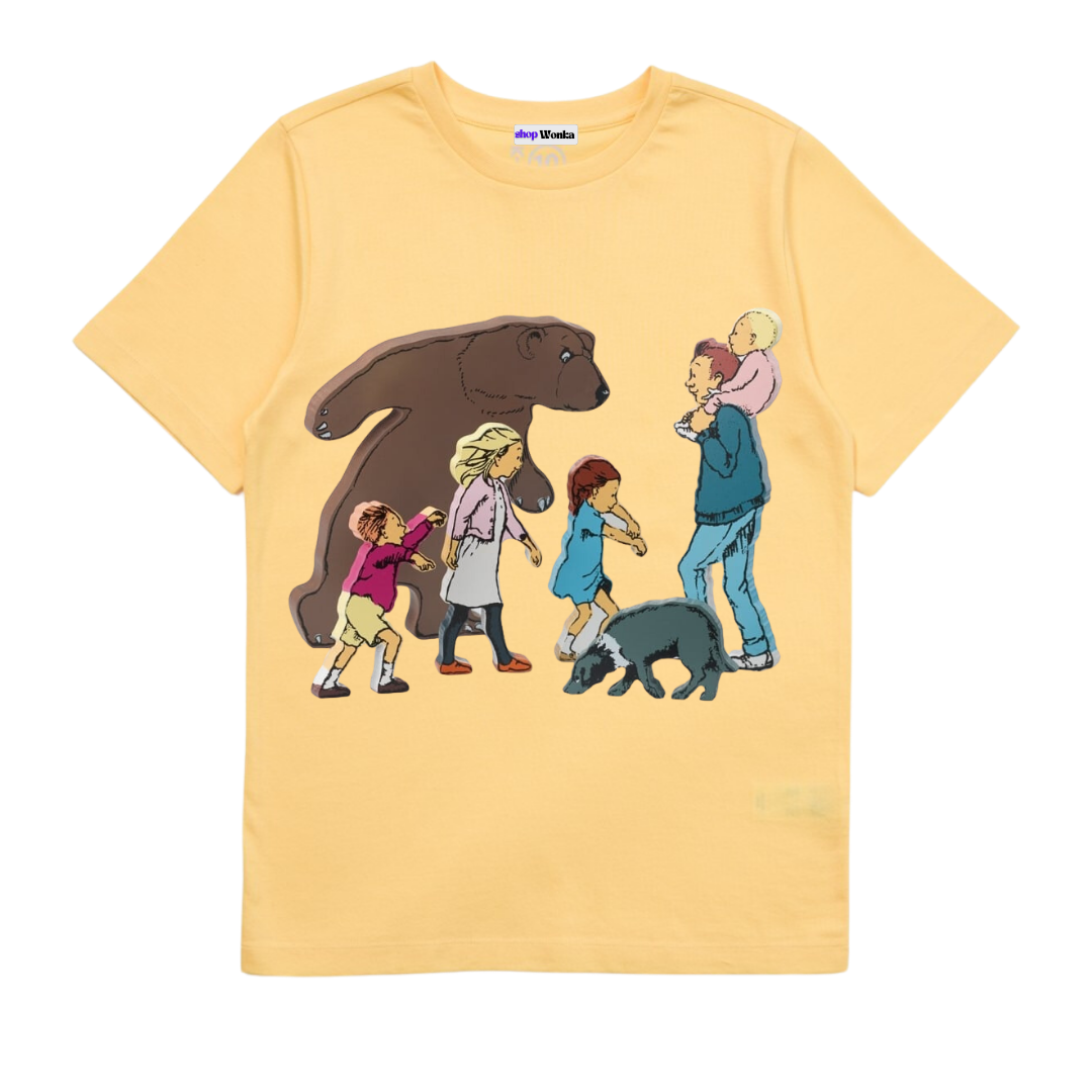 Going On Bear Hunt - Customisable Kids T-shirt