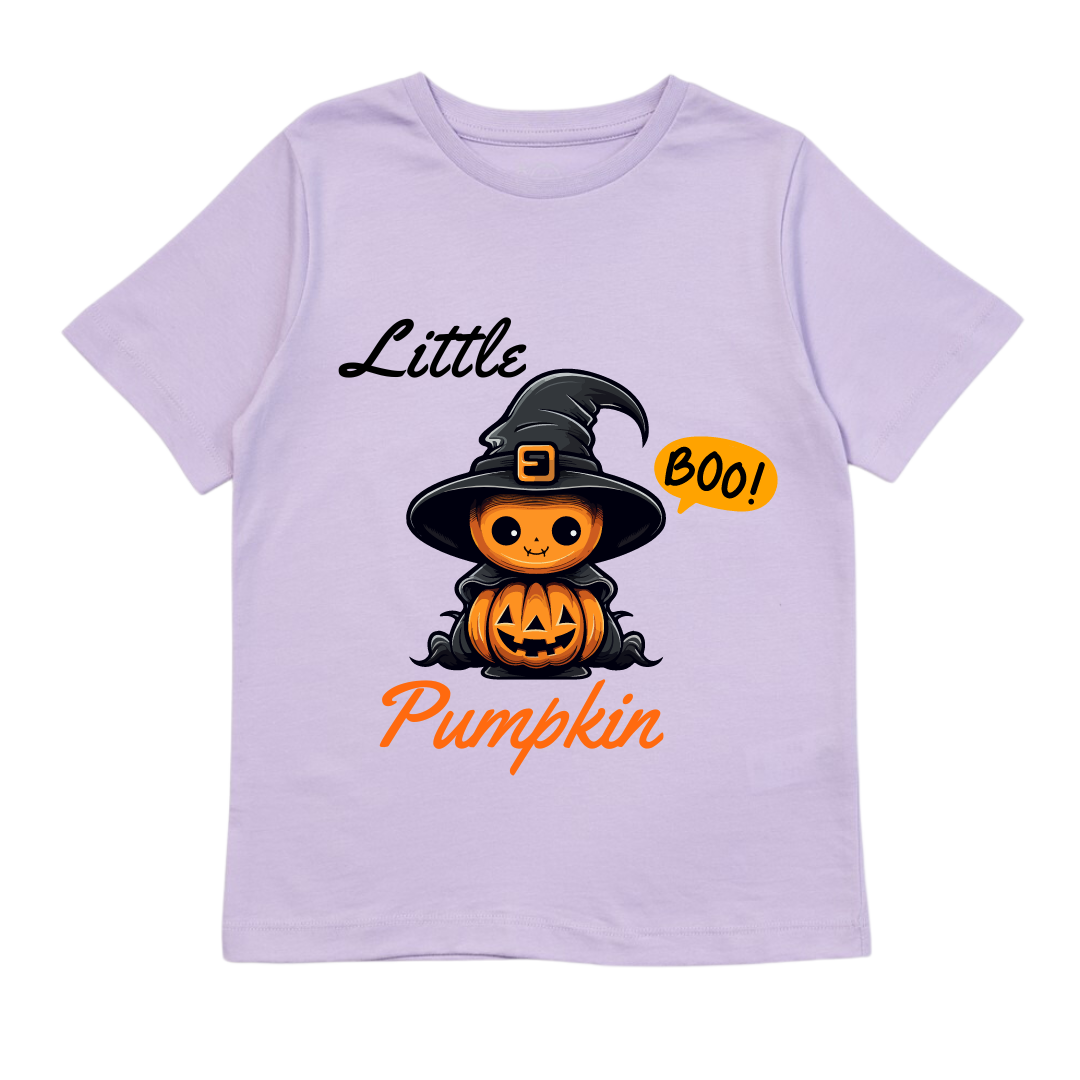 Little Pumpkin - Kids Halloween Customizable T-shirt