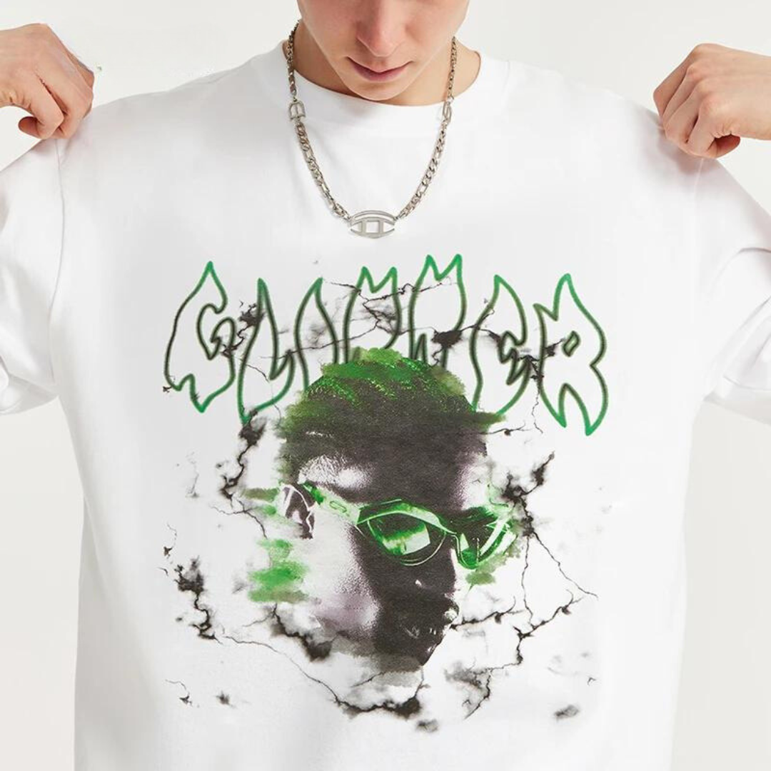 High Street Phantom - Loose Fit T-shirt, oversized tshirt, summer en's tshirt