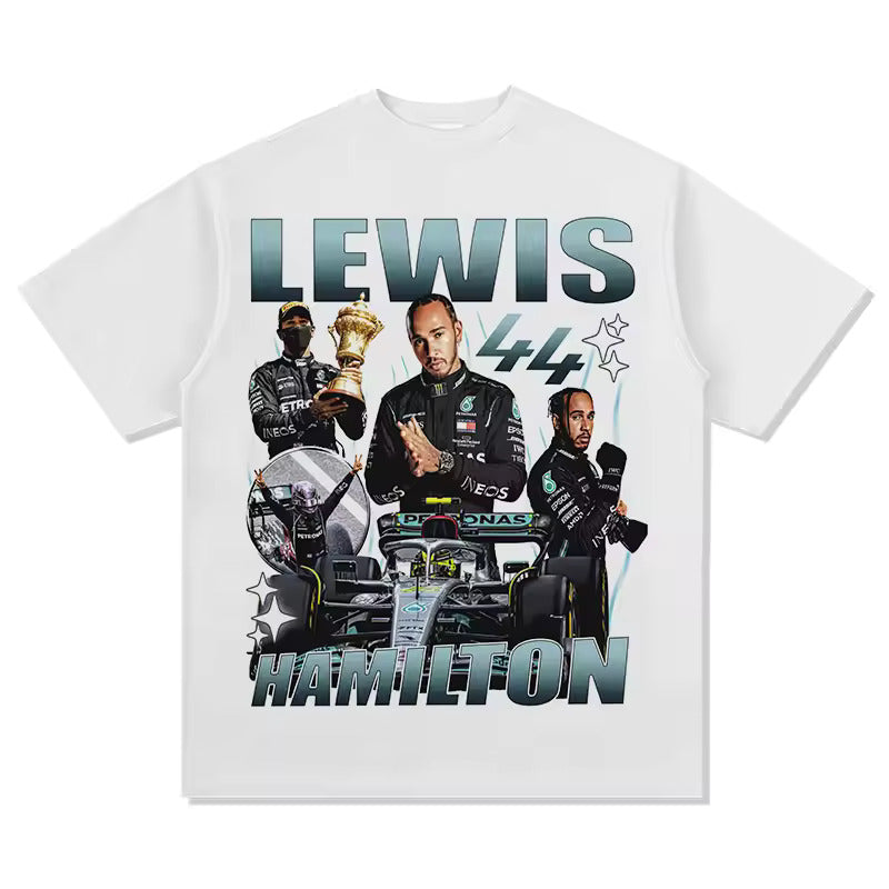 Lewis Hamilton Inspired Loose Box-Fit Tshirts