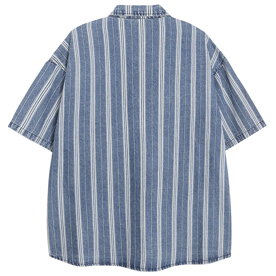 Denim Oversized Summer Shirt