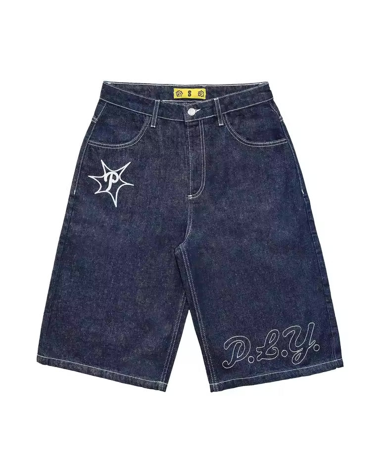 Protect Ldn Embroidered Jorts