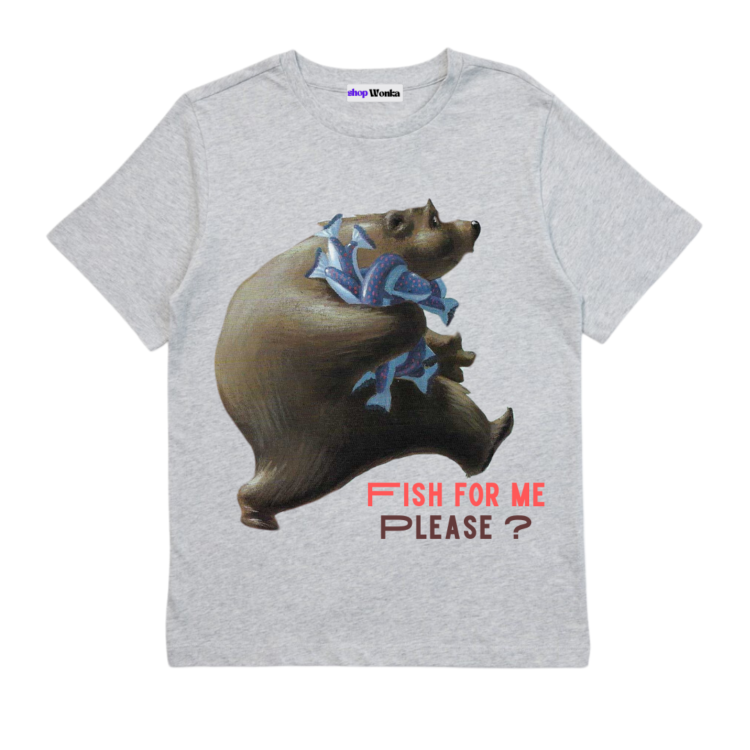 The Very Hungry Bear - Customisable Kids T-shirt
