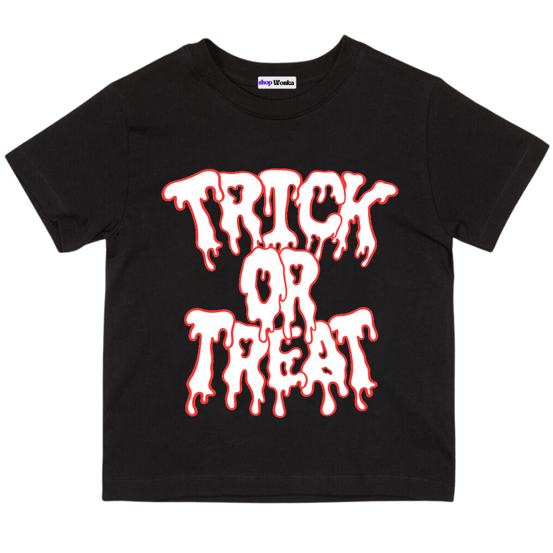 Trick or Treat, Halloween T-shirt for kids, 100% cotton