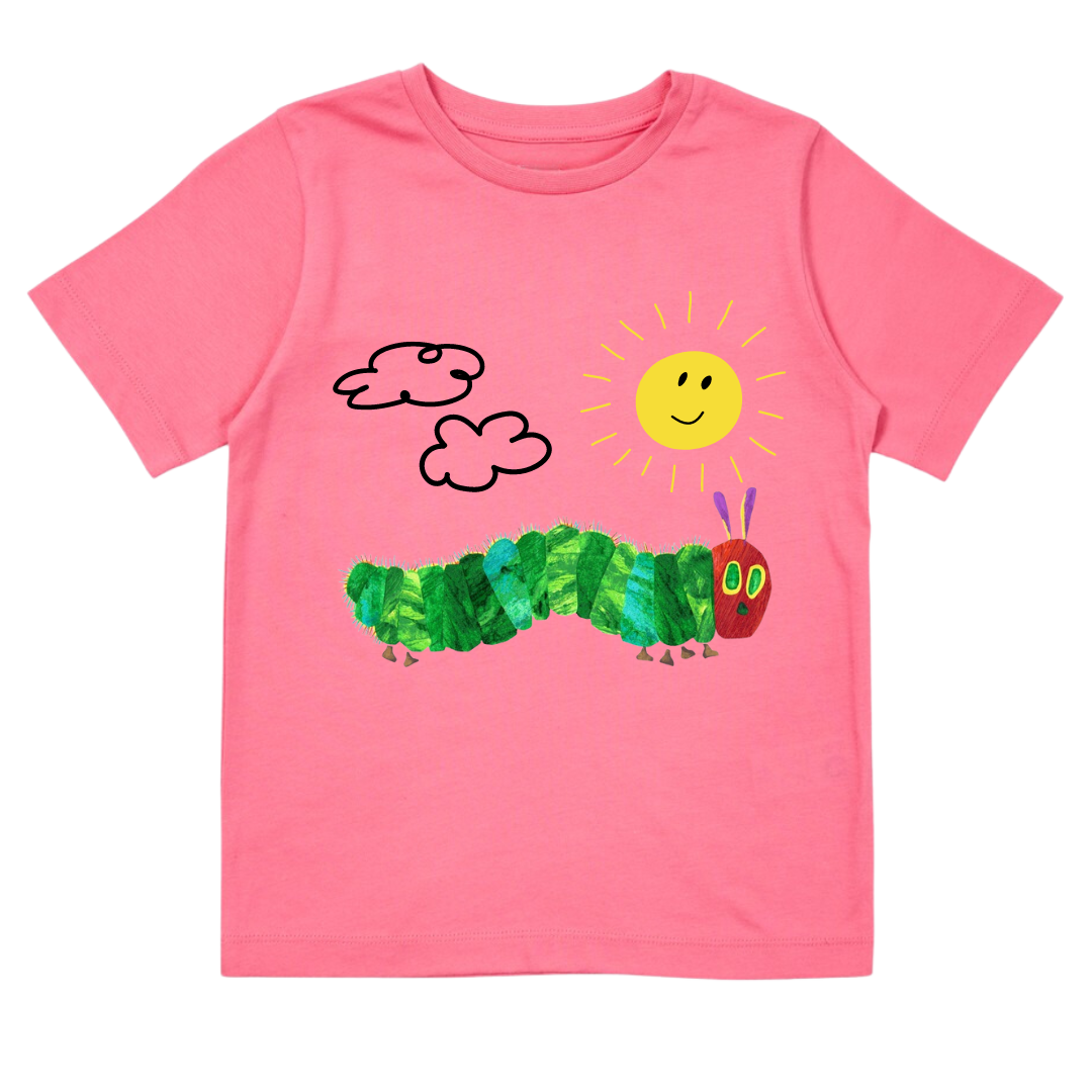 Hungry Caterpillar - Kids Customisable T-shirt