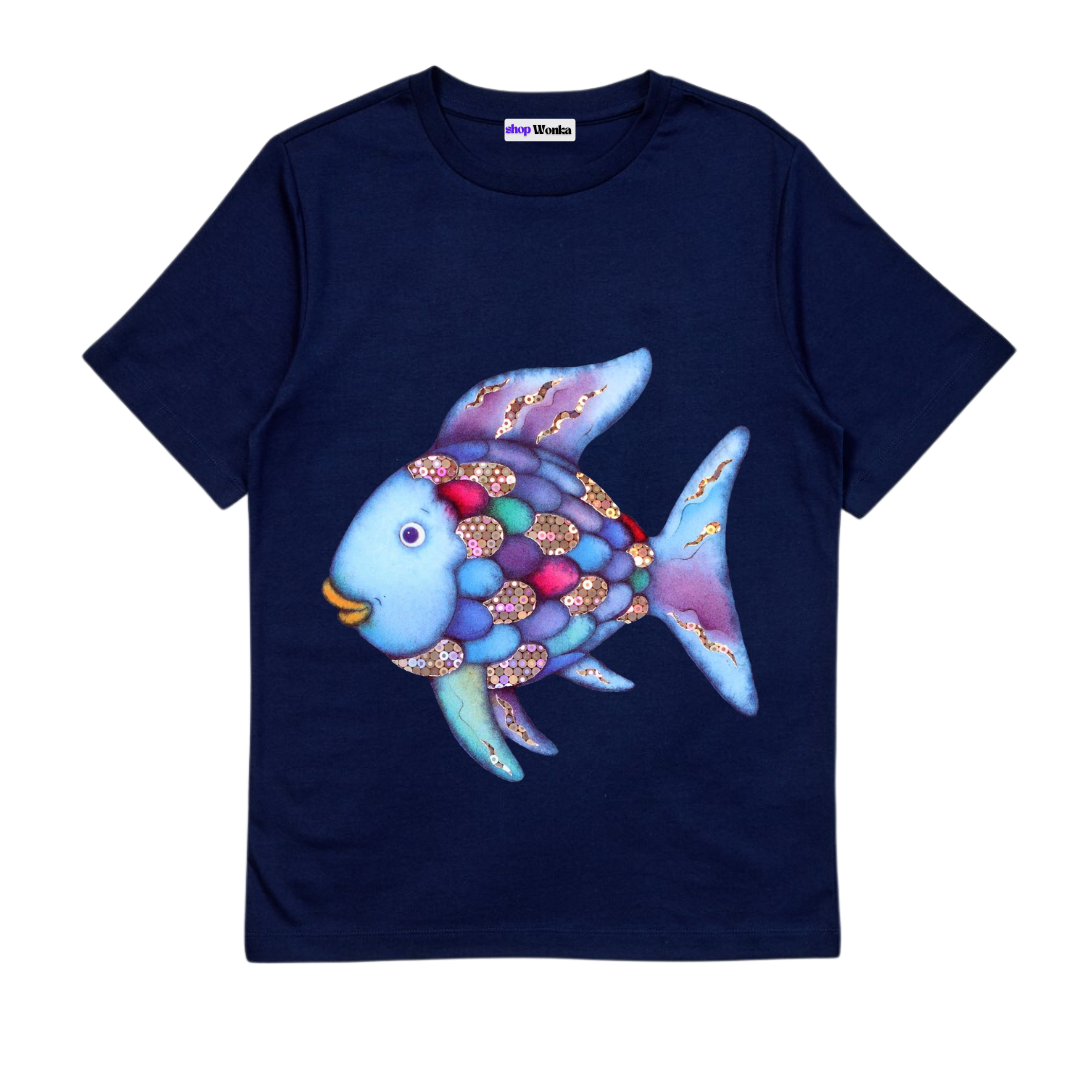 The Rainbow Fish - Customisable Kids T-shirt