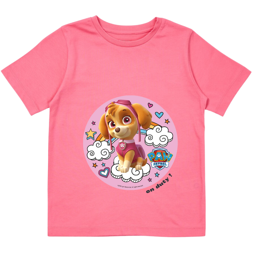 PawPatrol's Officer on Duty - Customisable Kids T-shirt