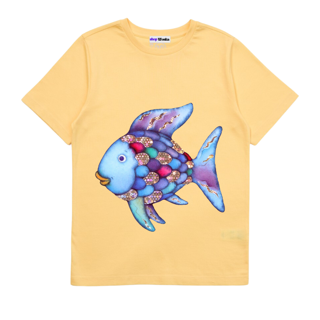 The Rainbow Fish - Customisable Kids T-shirt