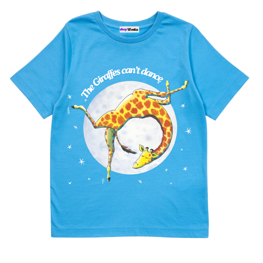 Giraffes Can't Dance - Customisable Kids T-shirt