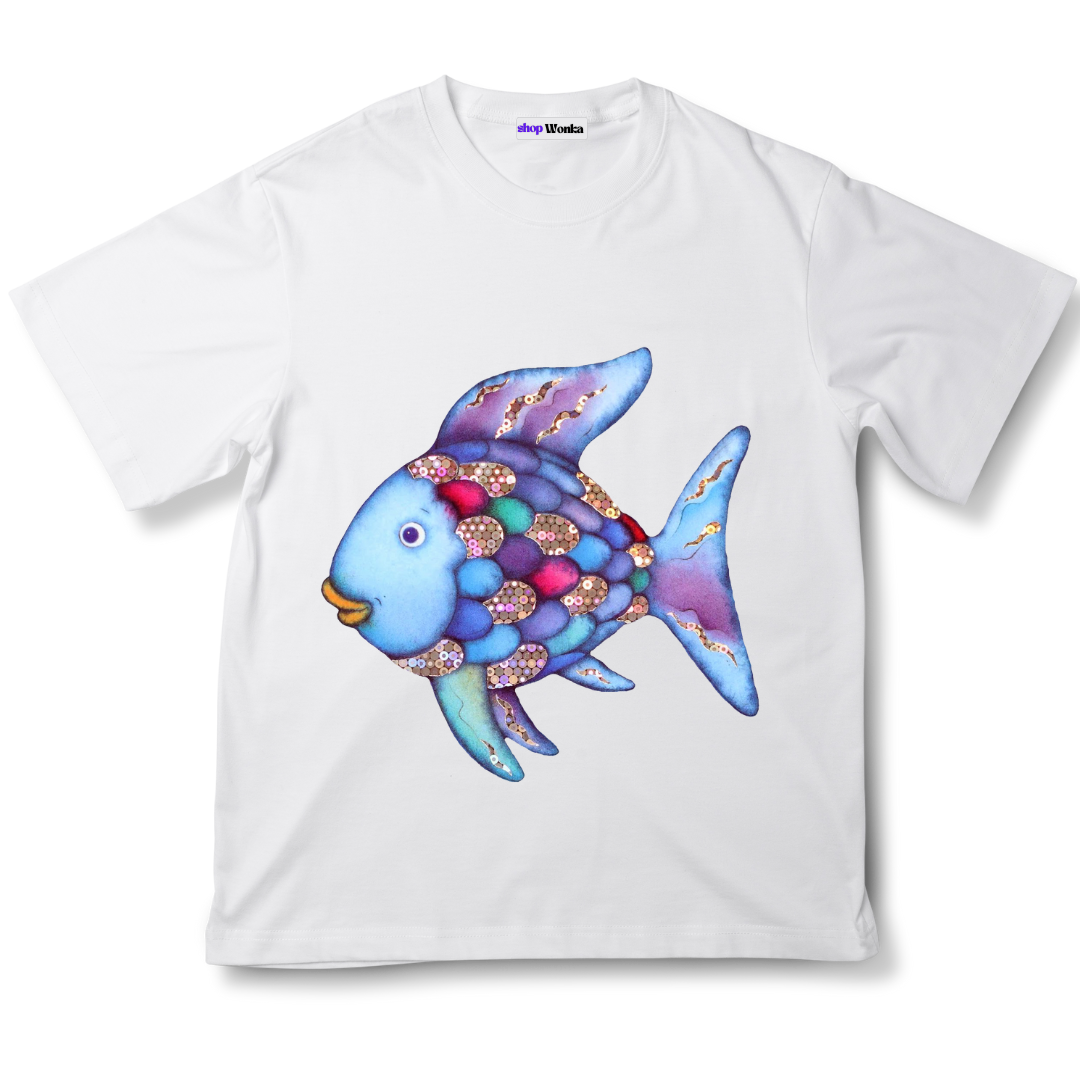 The Rainbow Fish - Customisable Kids T-shirt