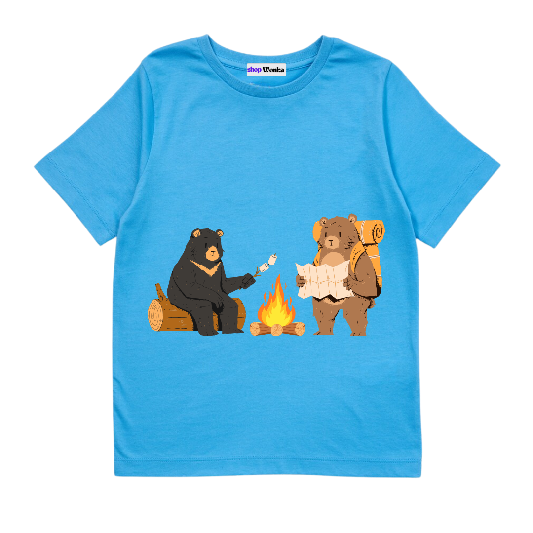 The Very Hungry Bear - Customisable Kids T-shirt