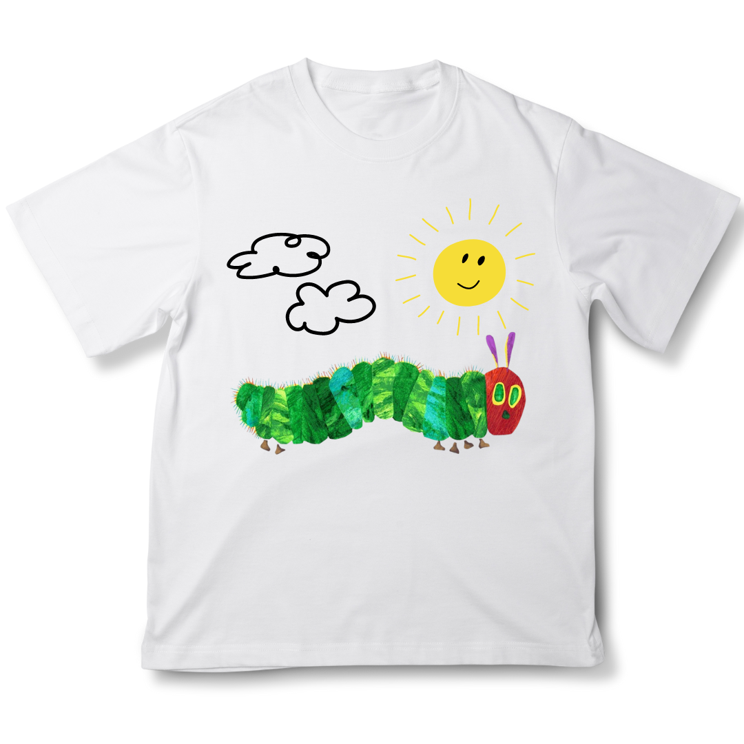 Hungry Caterpillar - Kids Customisable T-shirt