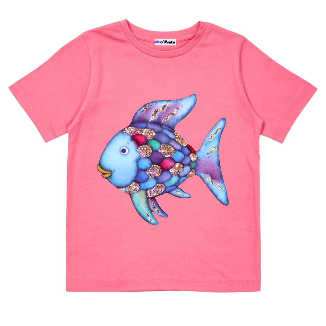 The Rainbow Fish - Customisable Kids T-shirt