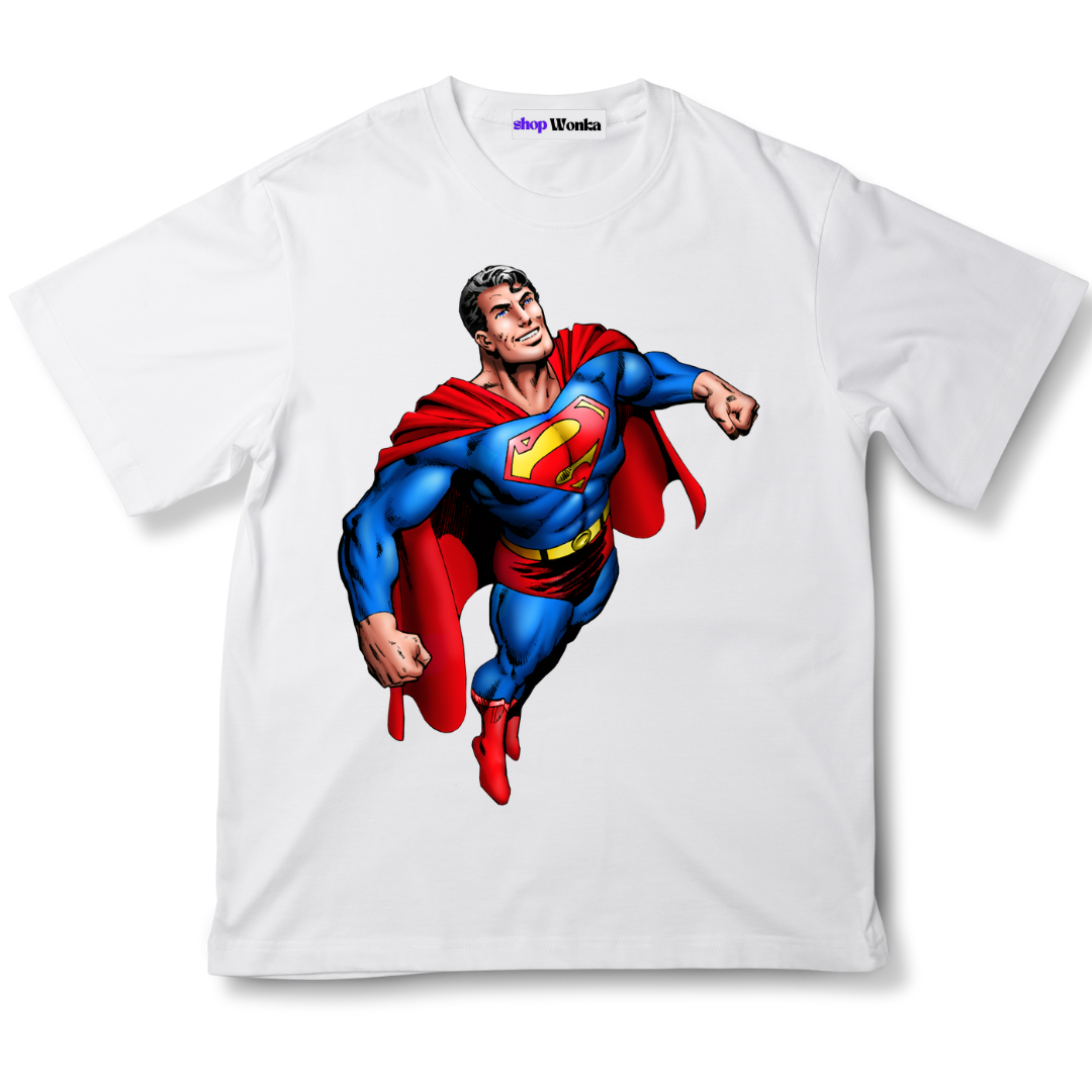 Superman Crushing The Evil - Kids Customisable T-shirt