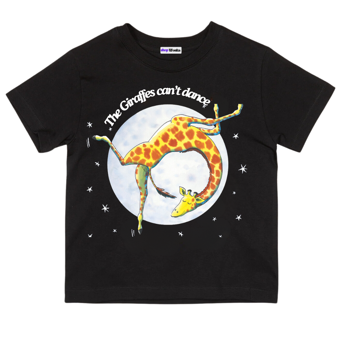 Giraffes Can't Dance - Customisable Kids T-shirt