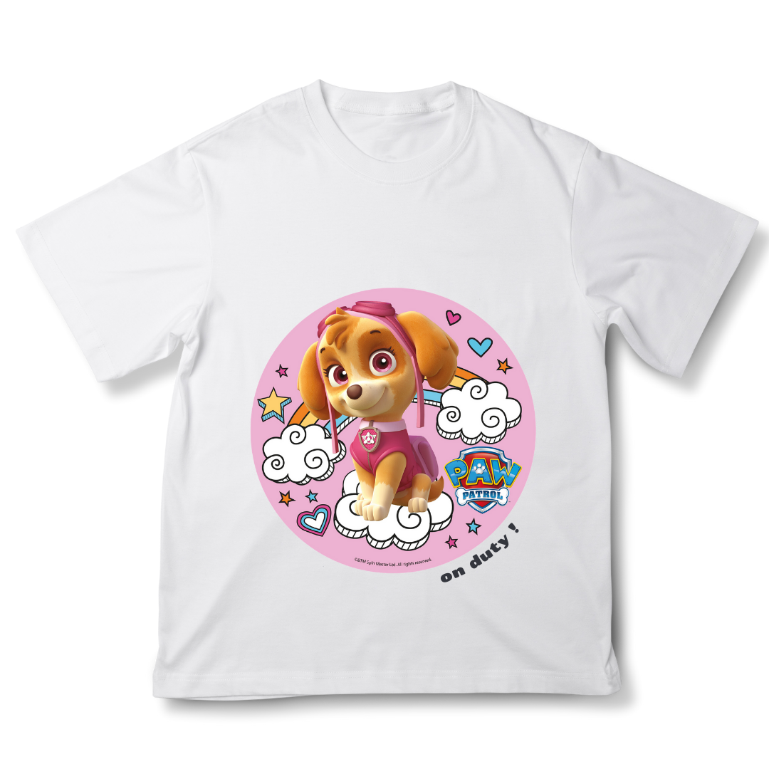 PawPatrol's Officer on Duty - Customisable Kids T-shirt