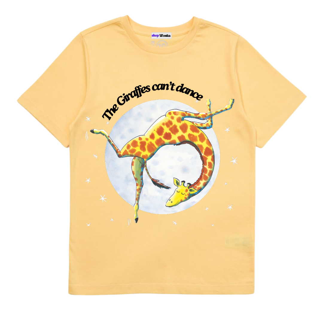 Giraffes Can't Dance - Customisable Kids T-shirt