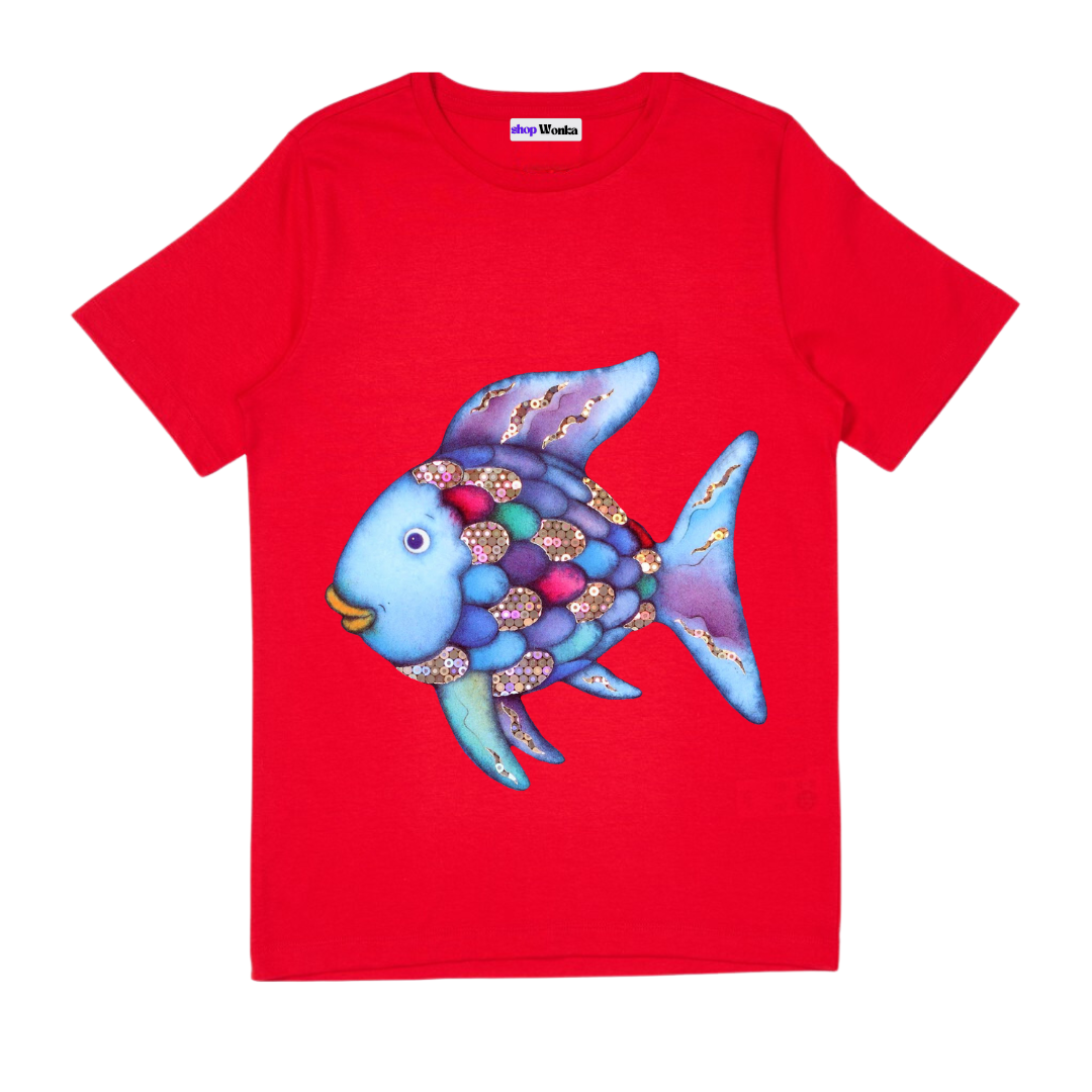 The Rainbow Fish - Customisable Kids T-shirt