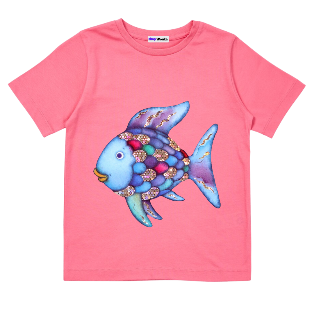 The Rainbow Fish - Customisable Kids T-shirt