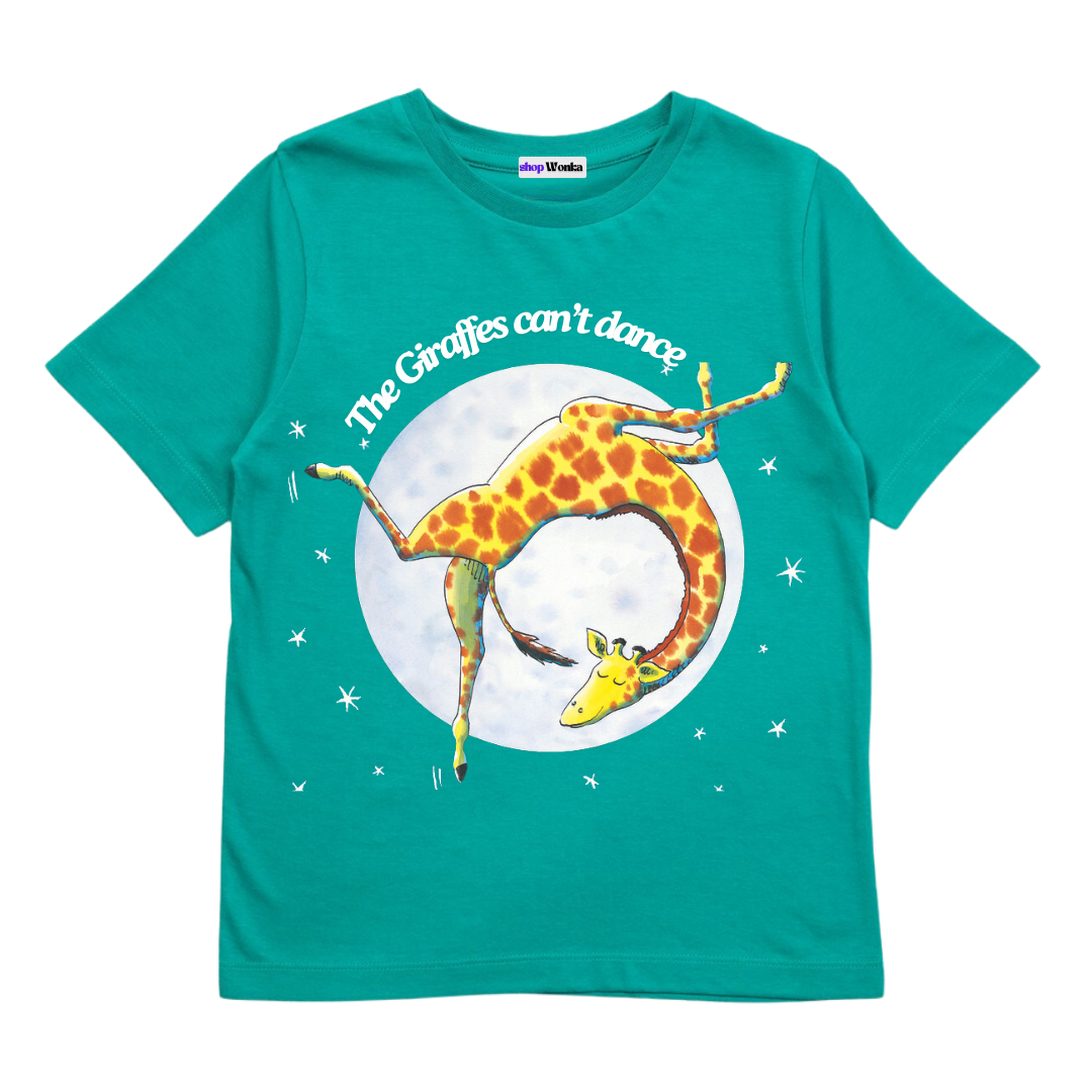 Giraffes Can't Dance - Customisable Kids T-shirt