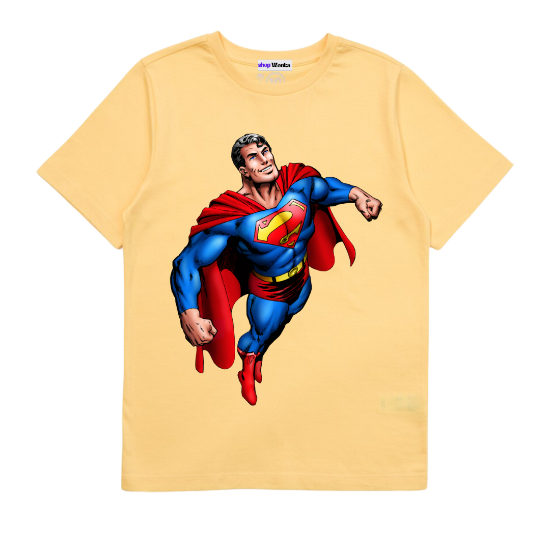 Superman Crushing The Evil - Kids Customisable T-shirt