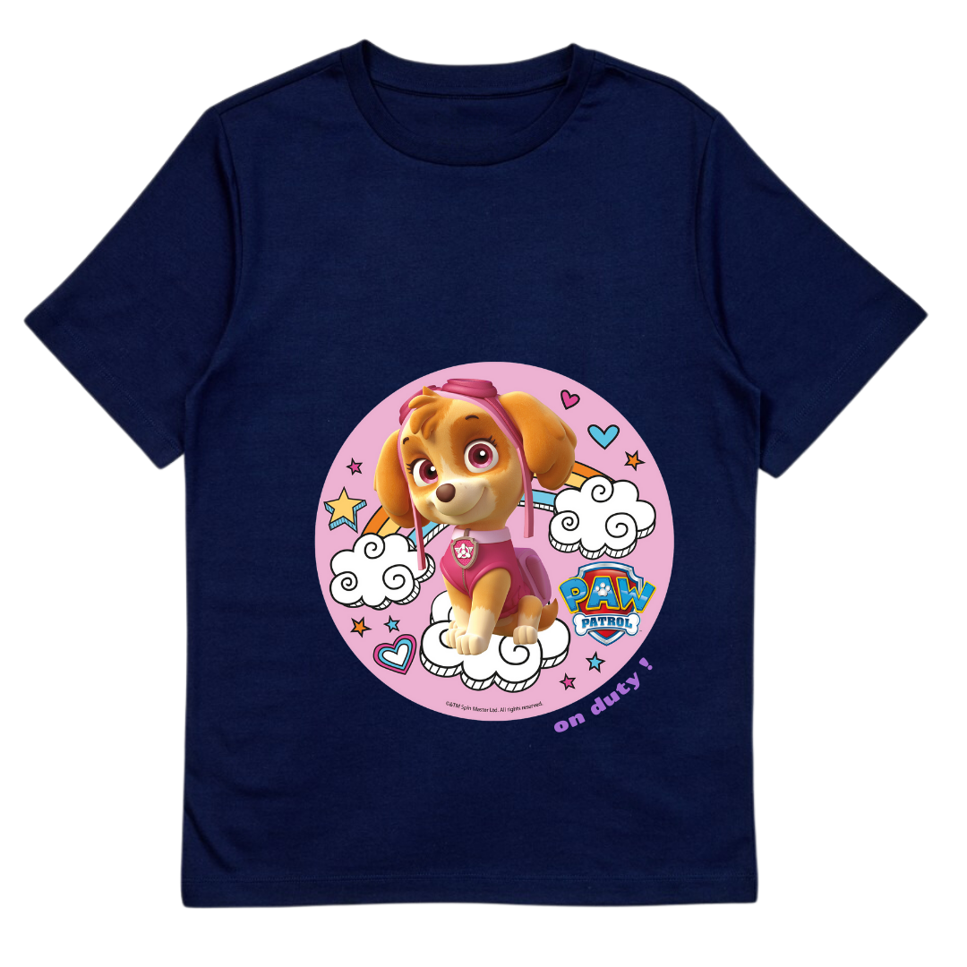 PawPatrol's Officer on Duty - Customisable Kids T-shirt