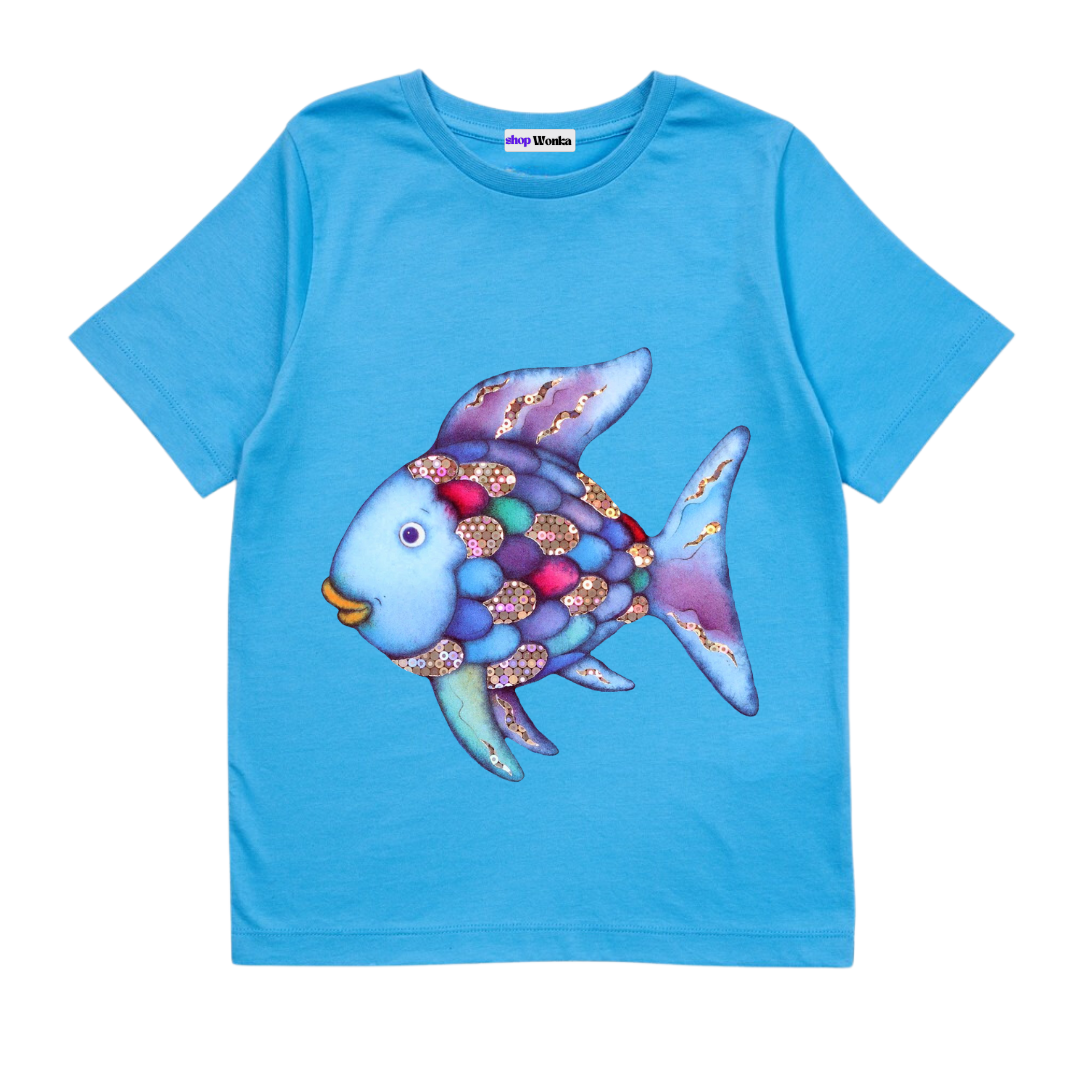 The Rainbow Fish - Customisable Kids T-shirt