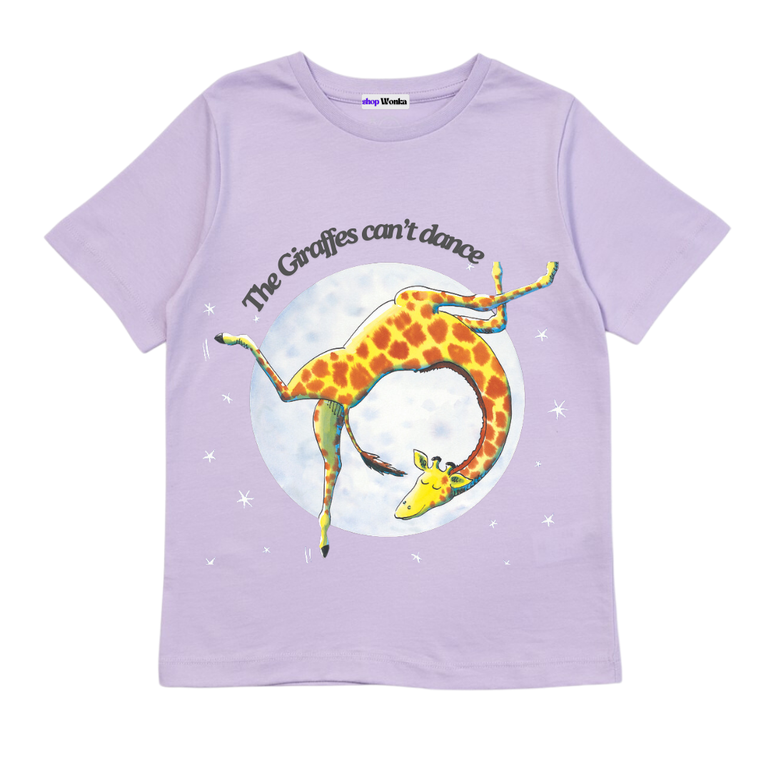 Giraffes Can't Dance - Customisable Kids T-shirt