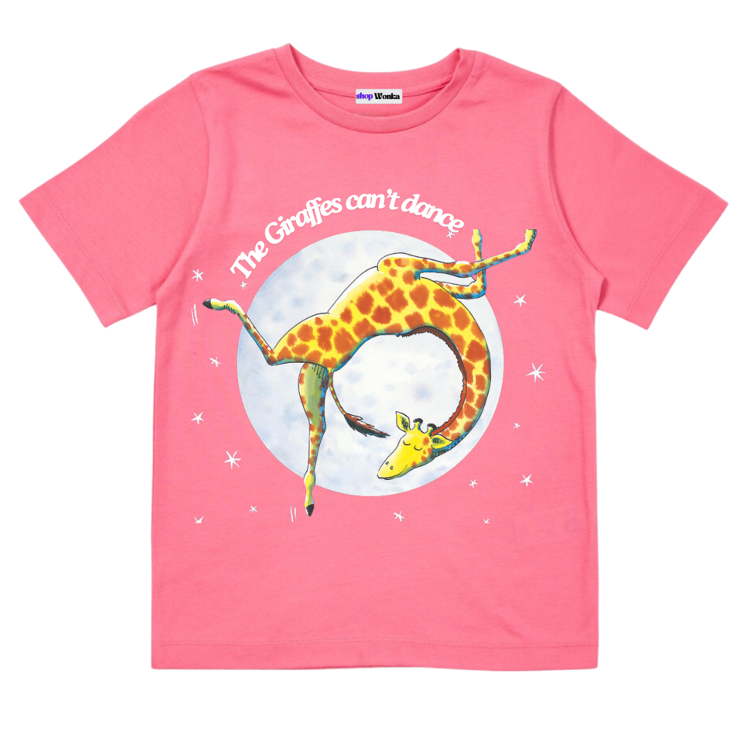 Giraffes Can't Dance - Customisable Kids T-shirt