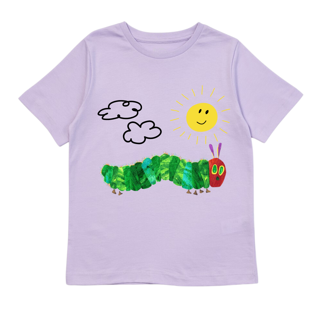 Hungry Caterpillar - Kids Customisable T-shirt