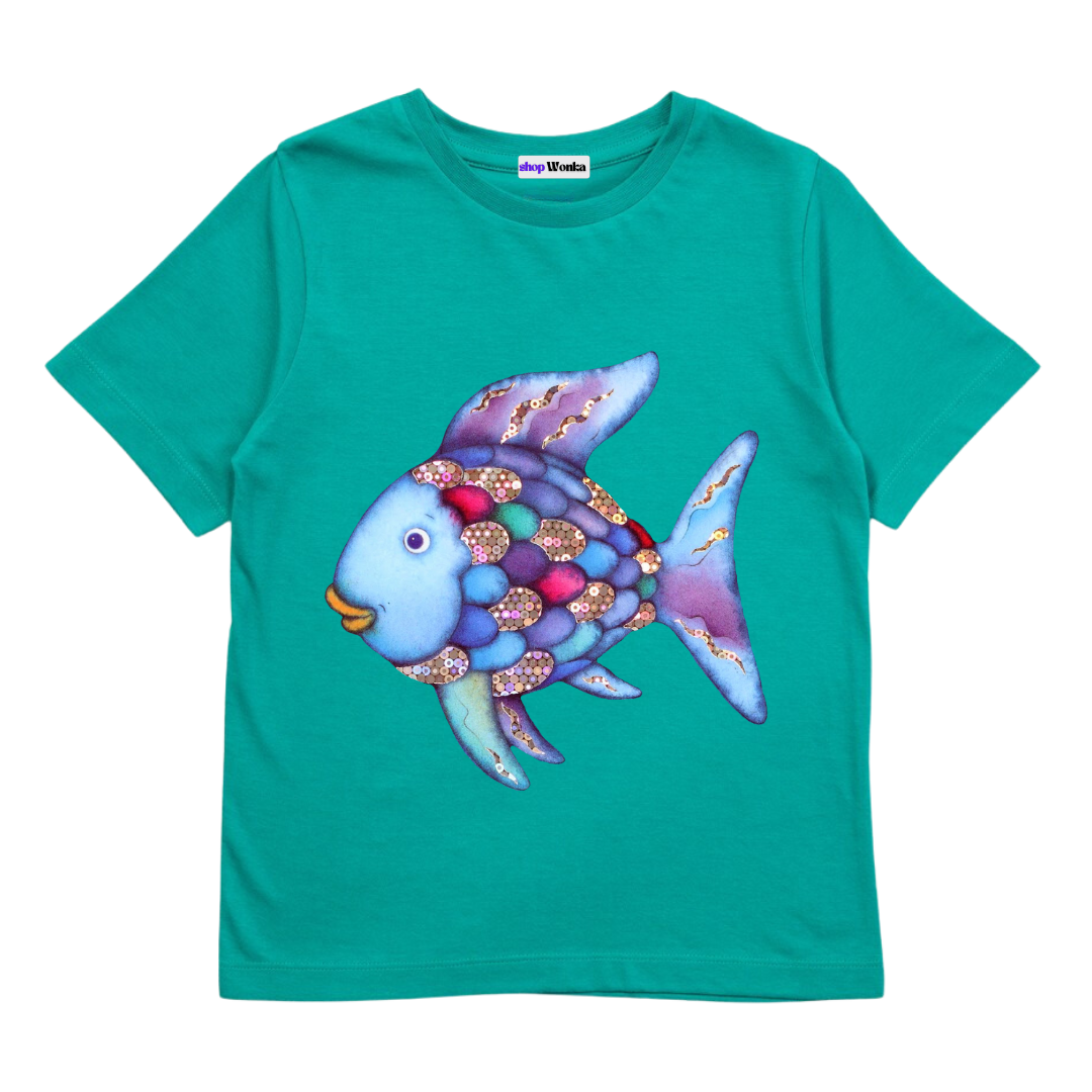 The Rainbow Fish - Customisable Kids T-shirt