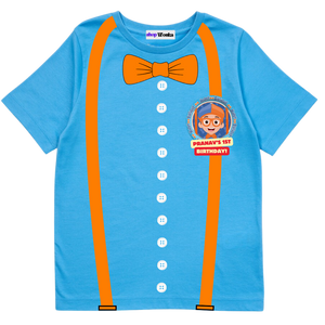 Blippi Kids T-shirt, 100% cotton, customisable t-shirt for kids