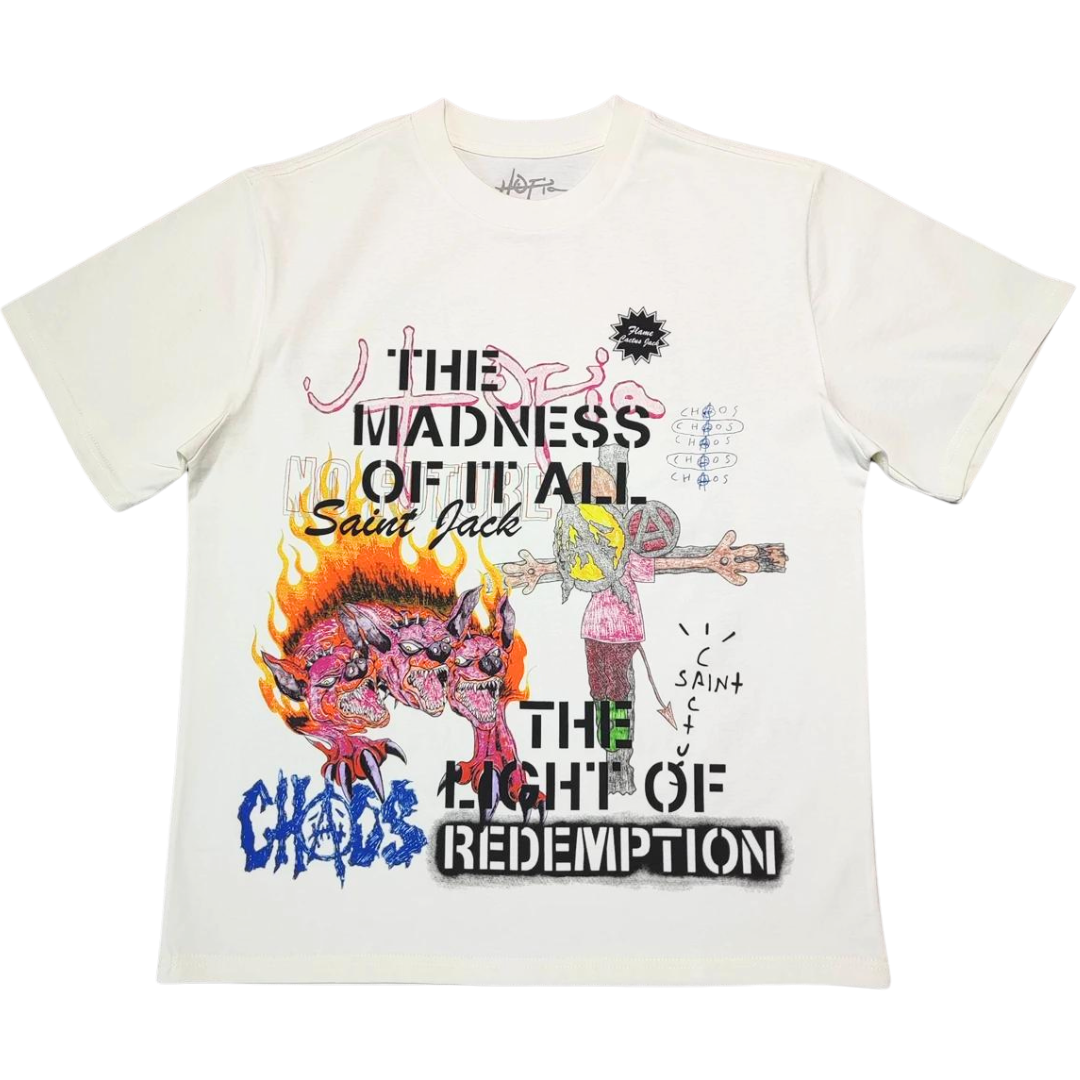 HOESMAD - Vintage Loose Fit T-shirt, vintage tshirt, overszed tshirt