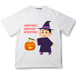 Halloween, 100% cotton, Customisable T-shirt for Kids