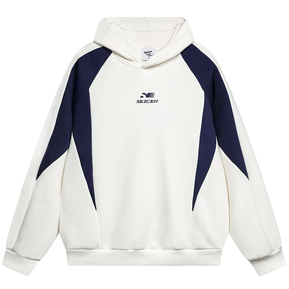 SKICEN® - Retro Patchwork Hoodie