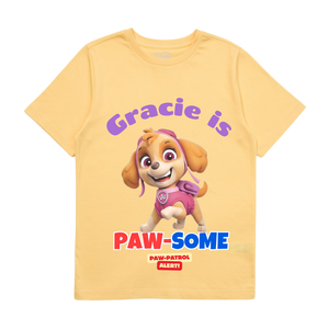 Paw patrol, customisable t-shirt for kids, 100% cotton, paw patrol merchandise