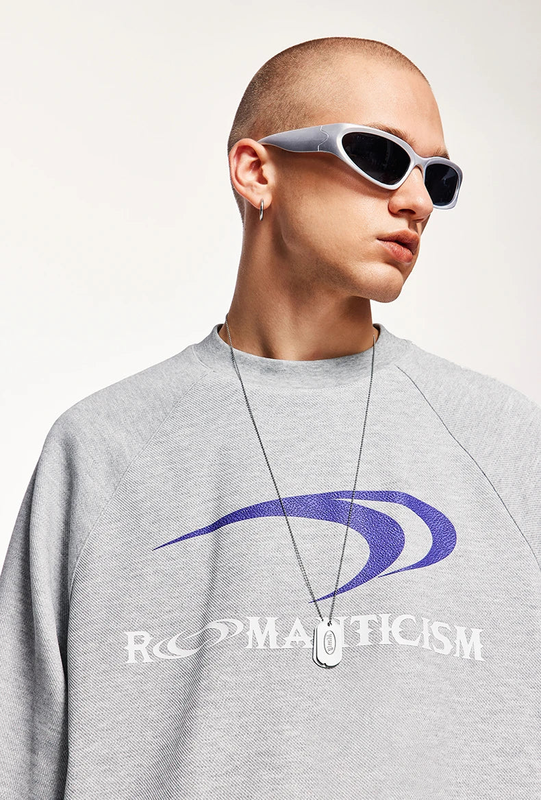 Romanticism Y2K Sweatshirt, Men's Sweatshirts, Oversized Sweatshirts