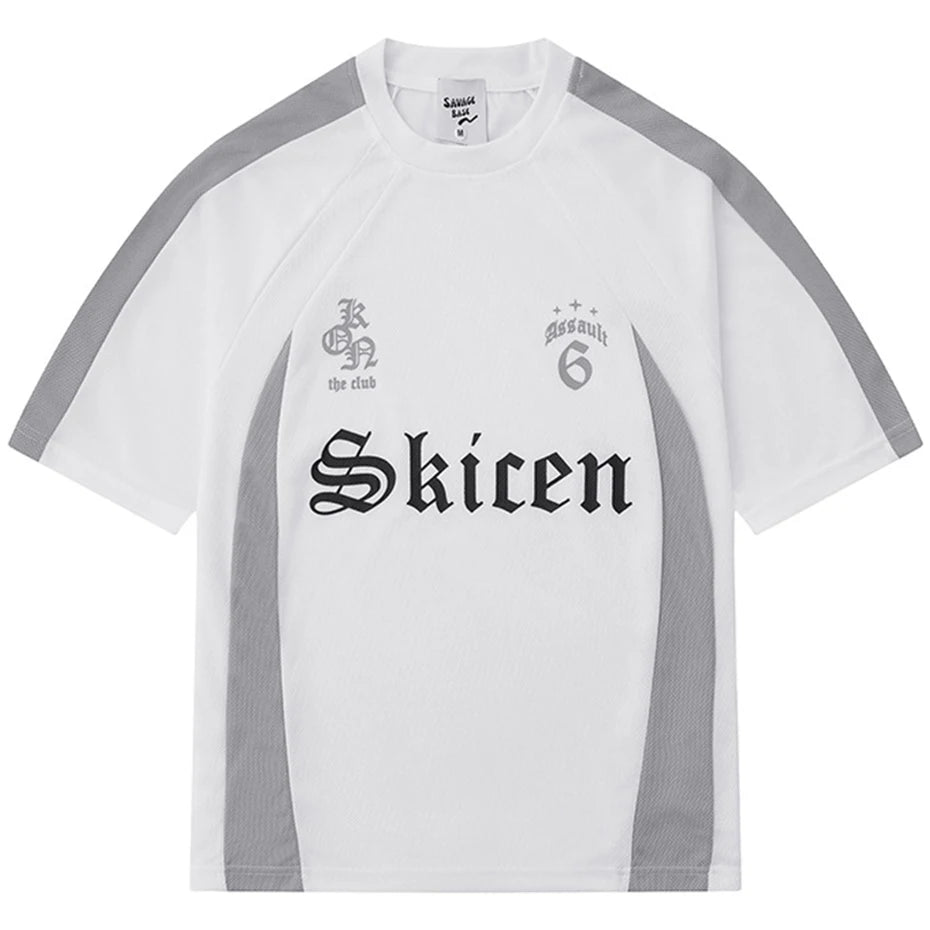 SKICEN 6 - Retro Jersey Tee