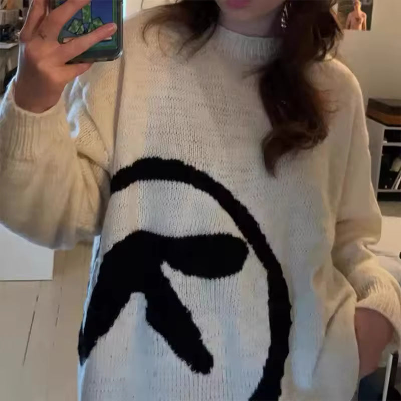 Aphex Twin - Knit Oversized Vintage Sweater – ShopWonka