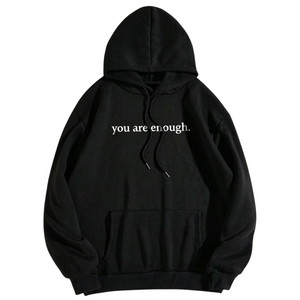 You're Enough <3 - Oversized Hoodie, Classic Hoodie,  Vintage Hoodie